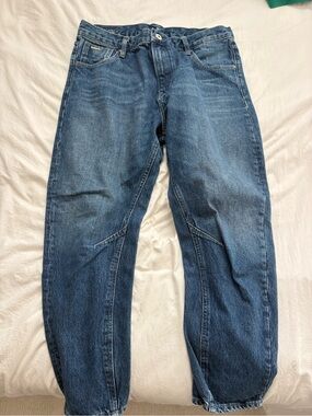 G-Star Relaxed Fit Jeans in Medium Blue Wash